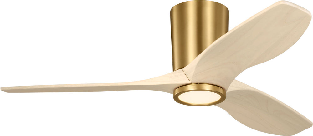 Visual Comfort Fan Canada - 44" Ceiling Fan - Seyra - Burnished Brass- Union Lighting Luminaires Decor