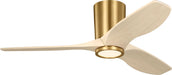 Visual Comfort Fan Canada - 44" Ceiling Fan - Seyra - Burnished Brass- Union Lighting Luminaires Decor