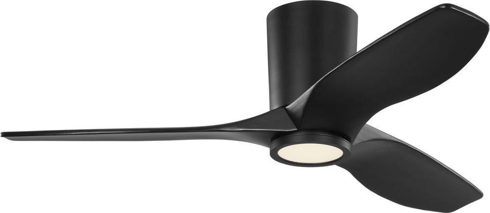 Visual Comfort Fan Canada - 44" Ceiling Fan - Seyra - Midnight Black- Union Lighting Luminaires Decor