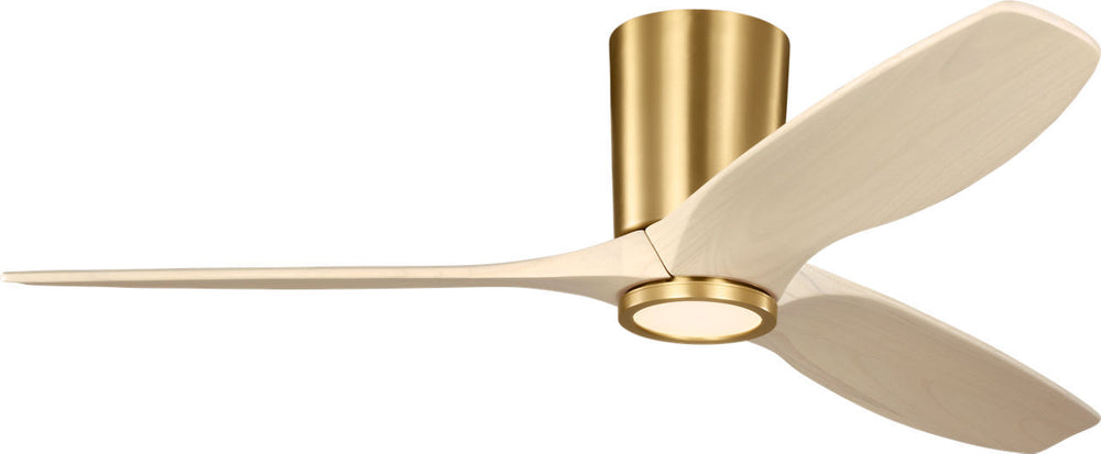 Visual Comfort Fan Canada - 52" Ceiling Fan - Seyra - Burnished Brass- Union Lighting Luminaires Decor
