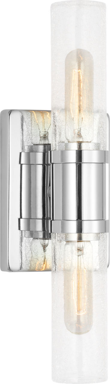 Visual Comfort Studio Canada - Two Light Vanity - Keaton - Chrome | Chrome- Union Lighting Luminaires Decor