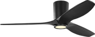 Visual Comfort Fan Canada - 52" Ceiling Fan - Seyra - Midnight Black- Union Lighting Luminaires Decor