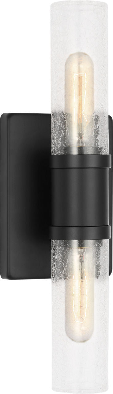 Visual Comfort Studio Canada - Two Light Vanity - Keaton - Midnight Black | Midnight Black- Union Lighting Luminaires Decor
