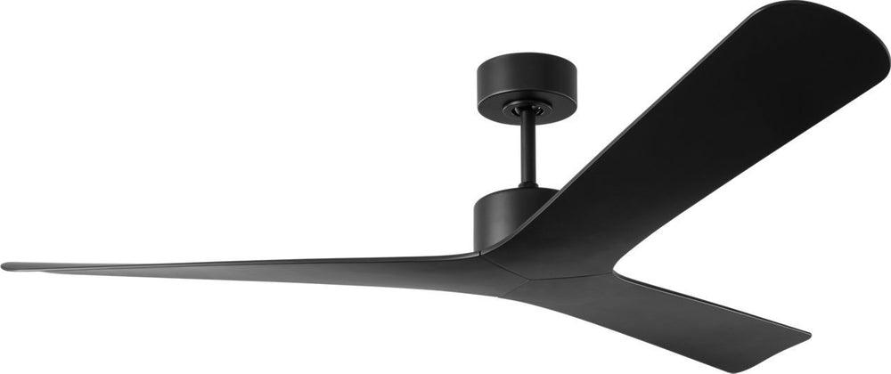 Visual Comfort Fan Canada - 57" Ceiling Fan - Tri Plank - Midnight Black- Union Lighting Luminaires Decor