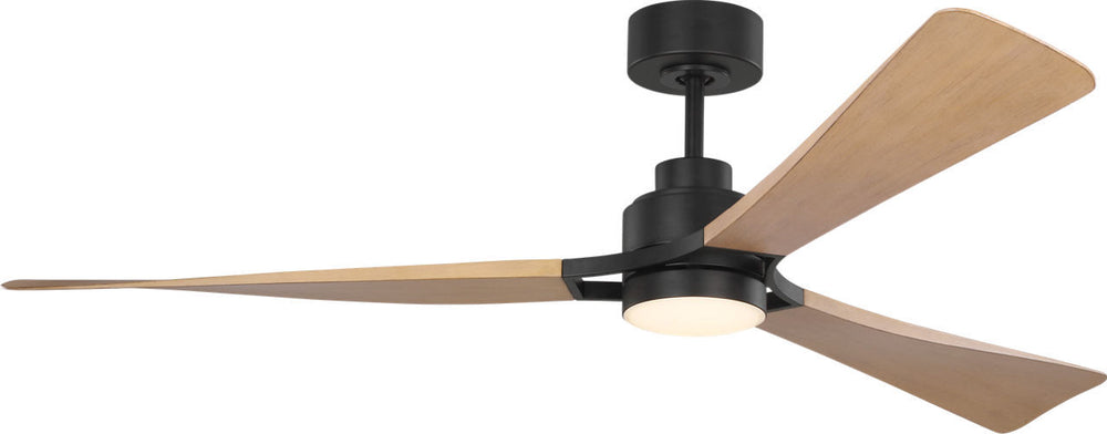 Visual Comfort Fan Canada - 60" Ceiling Fan - Trillium - Midnight Black- Union Lighting Luminaires Decor