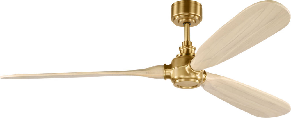 Visual Comfort Fan Canada - 60" Ceiling Fan - Valiant - Burnished Brass- Union Lighting Luminaires Decor