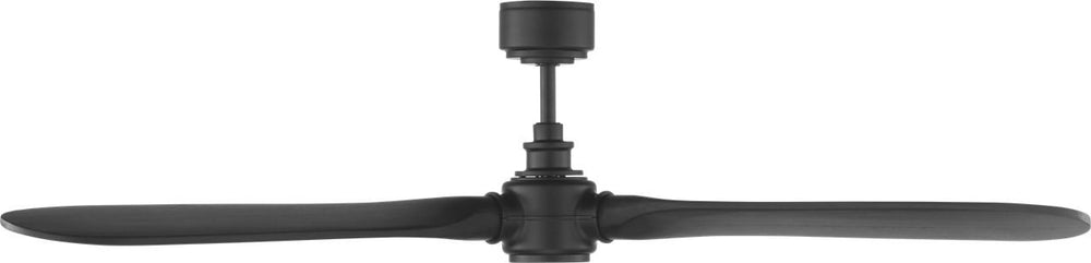 Visual Comfort Fan Canada - 60" Ceiling Fan - Valiant - Midnight Black- Union Lighting Luminaires Decor