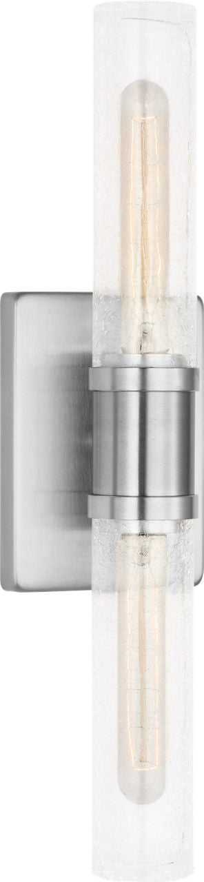 Visual Comfort Studio Canada - Two Light Vanity - Keaton - Brushed Nickel | Brushed Nickel- Union Lighting Luminaires Decor