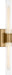 Visual Comfort Studio Canada - Two Light Vanity - Keaton - Satin Brass | Satin Brass- Union Lighting Luminaires Decor