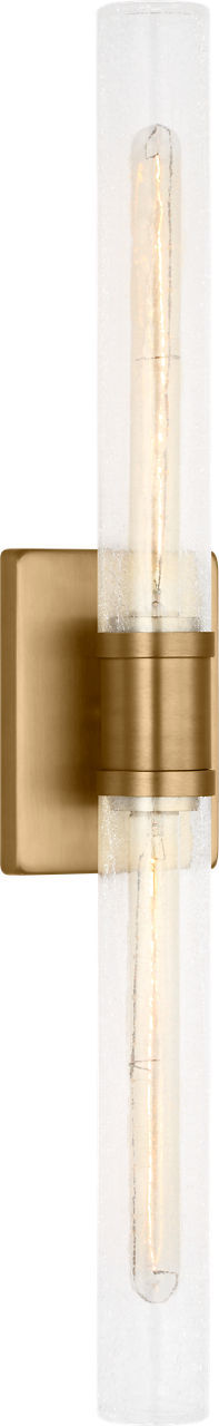 Visual Comfort Studio Canada - Two Light Vanity - Keaton - Satin Brass | Satin Brass- Union Lighting Luminaires Decor