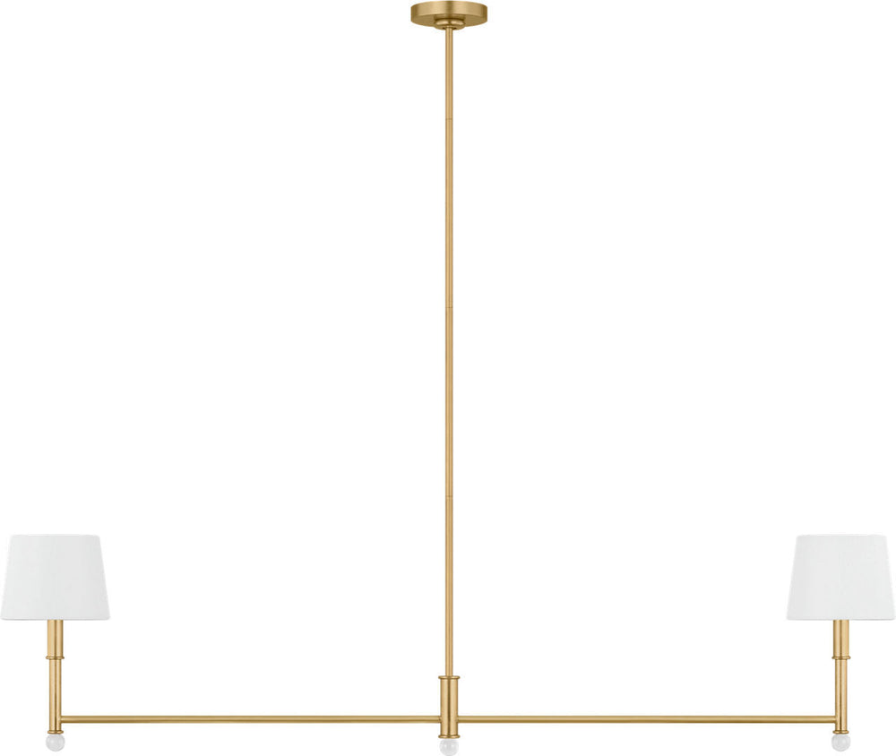 Visual Comfort Studio Canada - Two Light Linear Chandelier - Greard - Gild | Gild- Union Lighting Luminaires Decor
