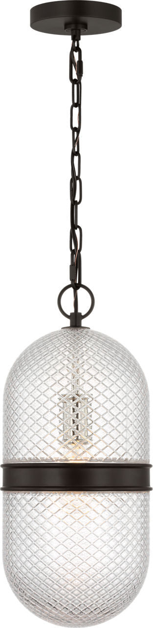 Visual Comfort Studio Canada - One Light Pendant - Lucinda - Aged Iron | Aged Iron- Union Lighting Luminaires Decor
