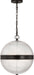 Visual Comfort Studio Canada - Three Light Pendant - Lucinda - Aged Iron | Aged Iron- Union Lighting Luminaires Decor