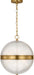 Visual Comfort Studio Canada - Three Light Pendant - Lucinda - Burnished Brass | Burnished Brass- Union Lighting Luminaires Decor