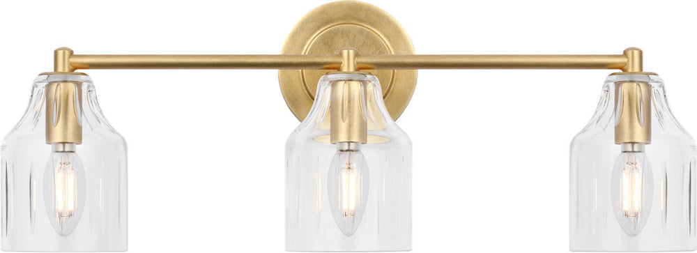 Visual Comfort Studio Canada - Three Light Bath - Augusta - Gild | Gild- Union Lighting Luminaires Decor