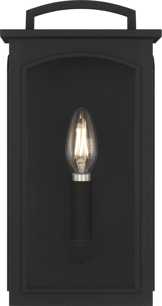 Visual Comfort Studio Canada - One Light Wall Lantern - Modesto - Textured Black | Textured Black- Union Lighting Luminaires Decor