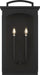 Visual Comfort Studio Canada - Two Light Wall Lantern - Modesto - Textured Black | Textured Black- Union Lighting Luminaires Decor