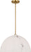 Visual Comfort Studio Canada - One Light Pendant - Savina - Burnished Brass | Burnished Brass- Union Lighting Luminaires Decor
