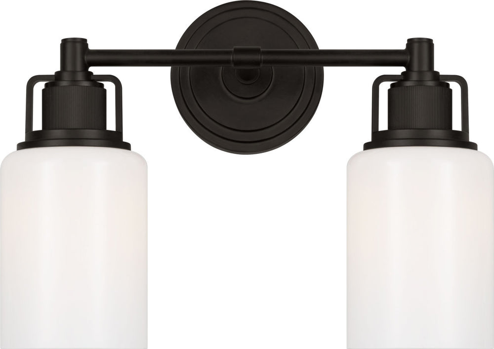 Visual Comfort Studio Canada - Two Light Bath - Ashford - Aged Iron | Aged Iron- Union Lighting Luminaires Decor