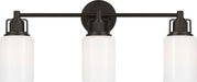 Visual Comfort Studio Canada - Three Light Bath - Ashford - Aged Iron | Aged Iron- Union Lighting Luminaires Decor