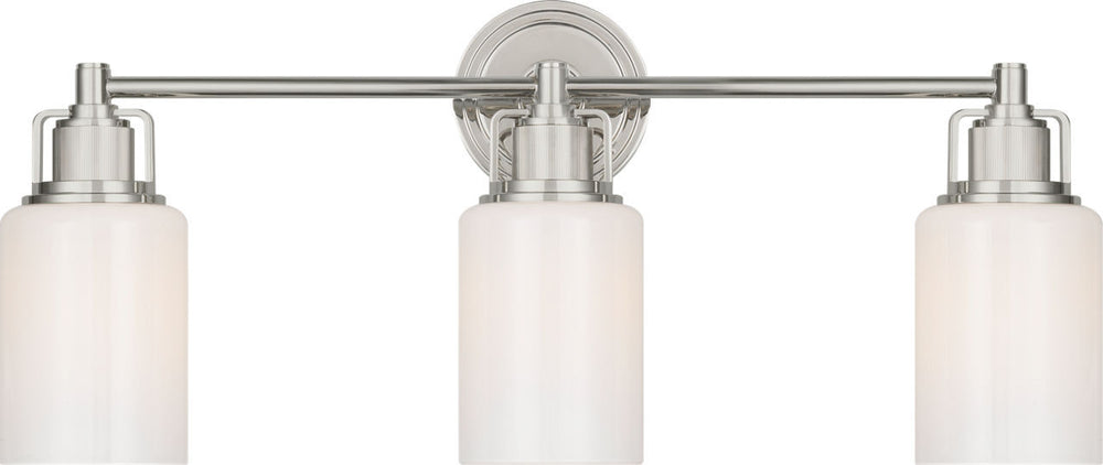 Visual Comfort Studio Canada - Three Light Bath - Ashford - Polished Nickel | Polished Nickel- Union Lighting Luminaires Decor