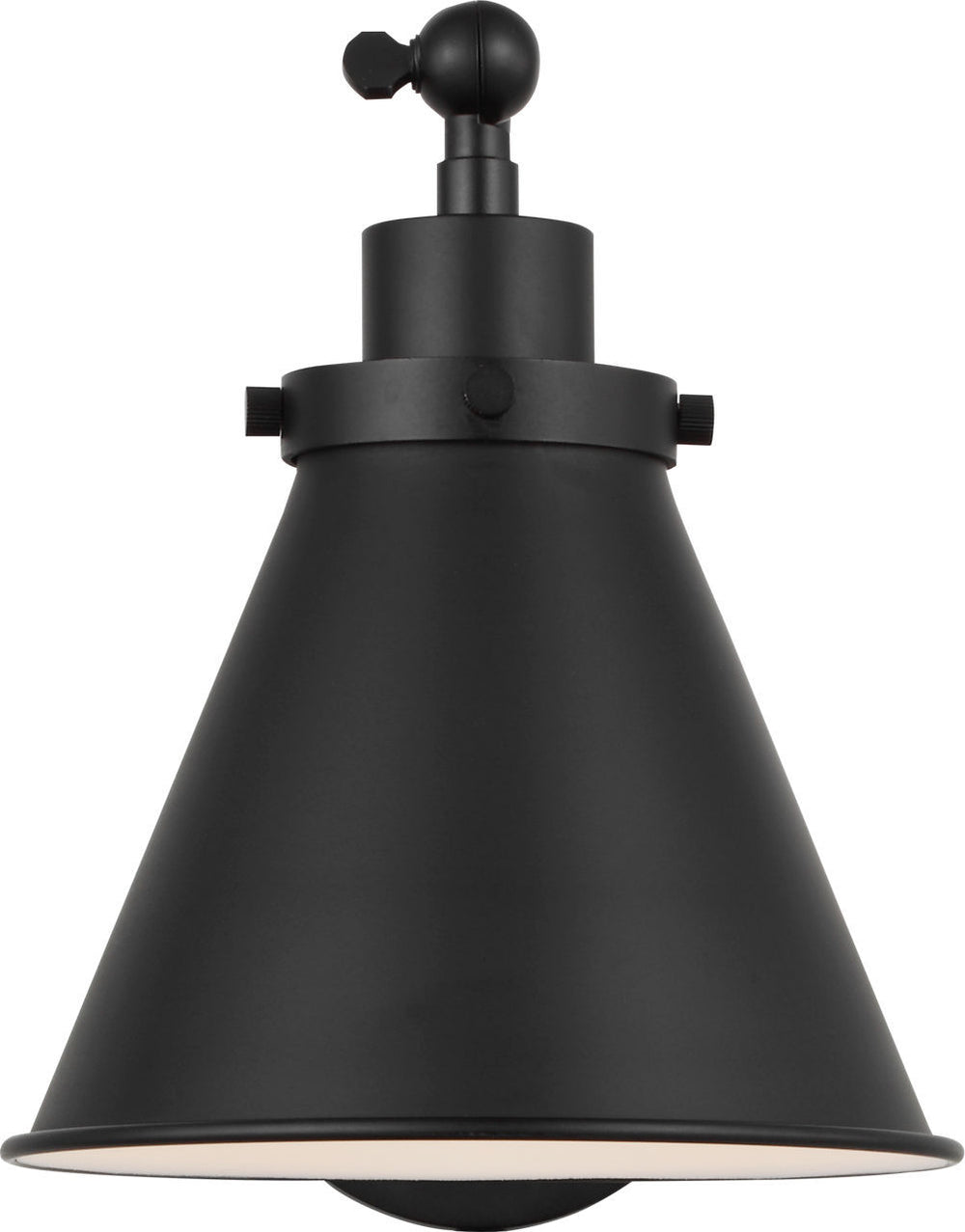 Visual Comfort Studio Canada - One Light Wall Sconce - Wellfleet - Midnight Black/Midnight Black- Union Lighting Luminaires Decor