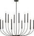 Visual Comfort Studio Canada - 12 Light Chandelier - Lois - Aged Iron | Aged Iron- Union Lighting Luminaires Decor