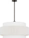 Visual Comfort Studio Canada - Four Light Hanging Shade - Belaro - Aged Iron | Aged Iron- Union Lighting Luminaires Decor