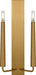 Visual Comfort Studio Canada - Two Light Wall Sconce - Lois - Burnished Brass | Burnished Brass- Union Lighting Luminaires Decor