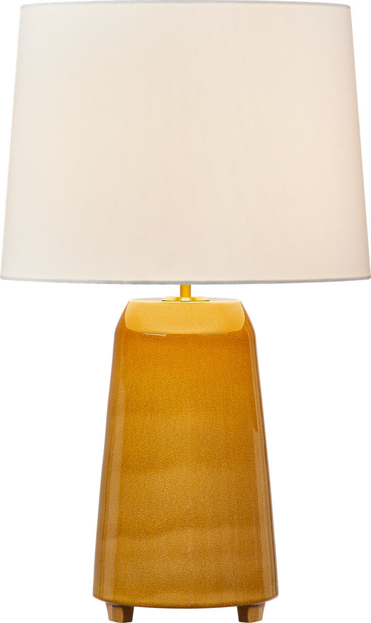 Visual Comfort Studio Canada - One Light Table Lamp - Nell - Cracked Honey | Cracked Honey- Union Lighting Luminaires Decor