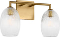 Visual Comfort Studio Canada - Two Light Bath - Serafina - Burnished Brass | Burnished Brass- Union Lighting Luminaires Decor