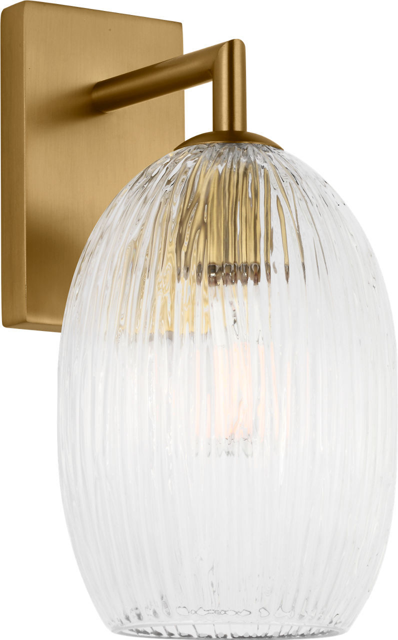 Visual Comfort Studio Canada - One Light Wall Sconce - Serafina - Burnished Brass | Burnished Brass- Union Lighting Luminaires Decor
