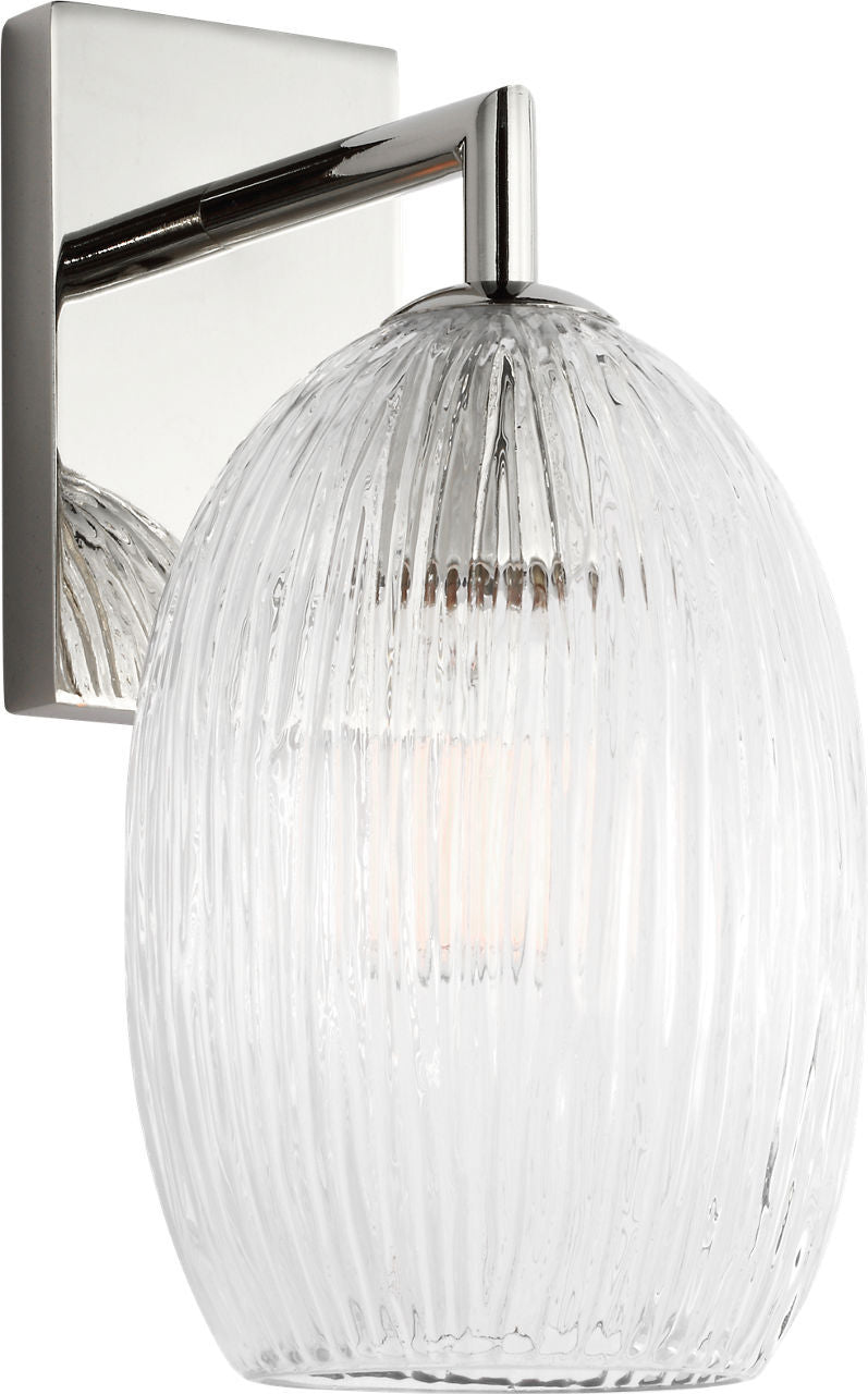 Visual Comfort Studio Canada - One Light Wall Sconce - Serafina - Polished Nickel | Polished Nickel- Union Lighting Luminaires Decor