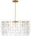 Visual Comfort Studio Canada - Eight Light Chandelier - Candace - Burnished Brass | Burnished Brass- Union Lighting Luminaires Decor