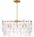 Visual Comfort Studio Canada - Five Light Chandelier - Candace - Burnished Brass | Burnished Brass- Union Lighting Luminaires Decor