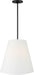 Visual Comfort Studio Canada - Three Light Hanging Shade - Beauvoir - Midnight Black | Midnight Black- Union Lighting Luminaires Decor