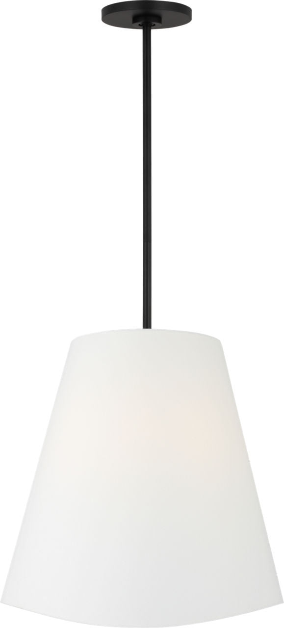 Visual Comfort Studio Canada - Three Light Hanging Shade - Beauvoir - Midnight Black | Midnight Black- Union Lighting Luminaires Decor