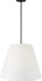 Visual Comfort Studio Canada - Four Light Hanging Shade - Beauvoir - Midnight Black | Midnight Black- Union Lighting Luminaires Decor