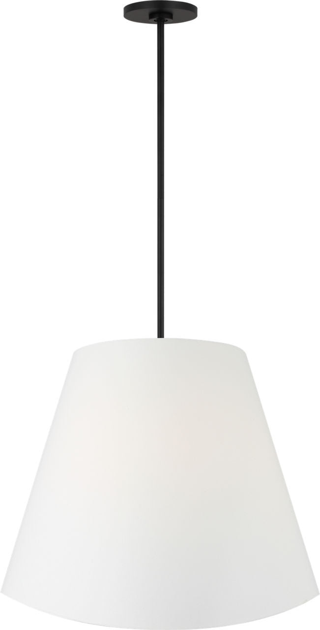 Visual Comfort Studio Canada - Four Light Hanging Shade - Beauvoir - Midnight Black | Midnight Black- Union Lighting Luminaires Decor