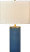 Visual Comfort Studio Canada - One Light Table Lamp - Lauren - Deep Ocean Crackle | Deep Ocean Crackle- Union Lighting Luminaires Decor
