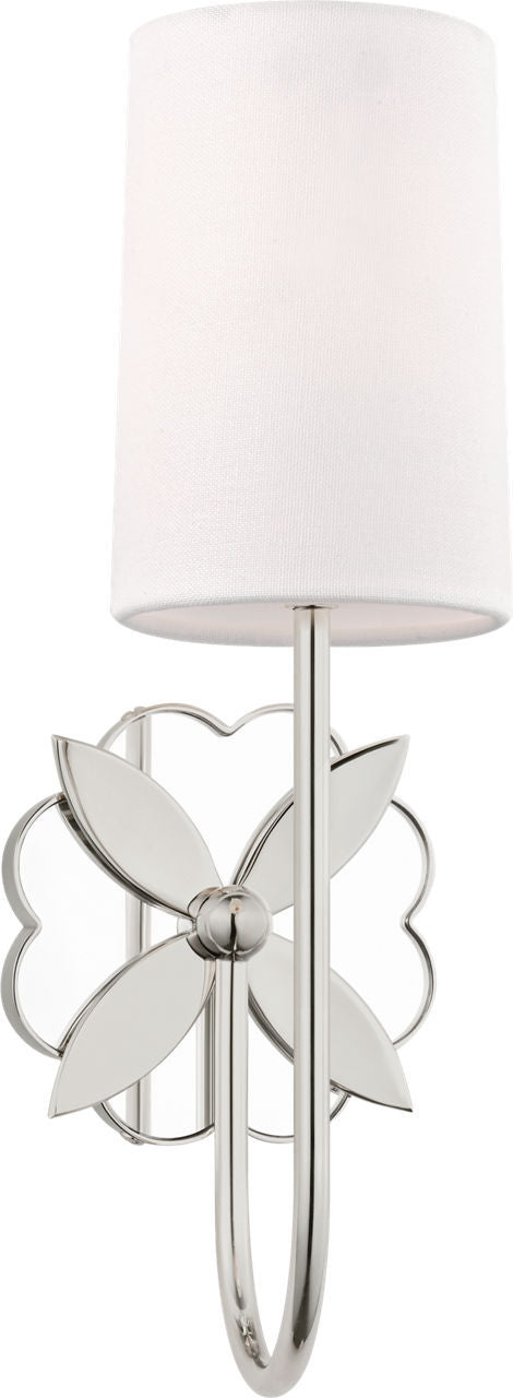 Visual Comfort Studio Canada - One Light Wall Sconce - Spencer - Polished Nickel | Polished Nickel- Union Lighting Luminaires Decor
