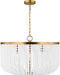 Visual Comfort Studio Canada - Eight Light Chandelier - Bellecour - Vintage Gild | Vintage Gild- Union Lighting Luminaires Decor