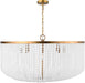 Visual Comfort Studio Canada - Eight Light Chandelier - Bellecour - Vintage Gild | Vintage Gild- Union Lighting Luminaires Decor