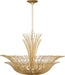 Visual Comfort Studio Canada - Six Light Chandelier - Dorelle - Gild | Gild- Union Lighting Luminaires Decor