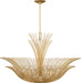Visual Comfort Studio Canada - Six Light Chandelier - Dorelle - Gild | Gild- Union Lighting Luminaires Decor