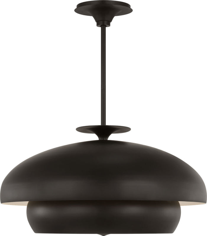 Visual Comfort Studio Canada - Eight Light Chandelier - Solene - Aged Iron | Aged Iron- Union Lighting Luminaires Decor