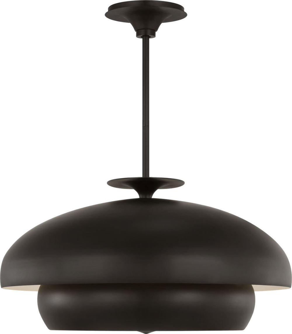 Visual Comfort Studio Canada - Eight Light Chandelier - Solene - Aged Iron | Aged Iron- Union Lighting Luminaires Decor