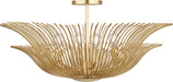 Visual Comfort Studio Canada - Four Light Flush Mount - Dorelle - Gild | Gild- Union Lighting Luminaires Decor