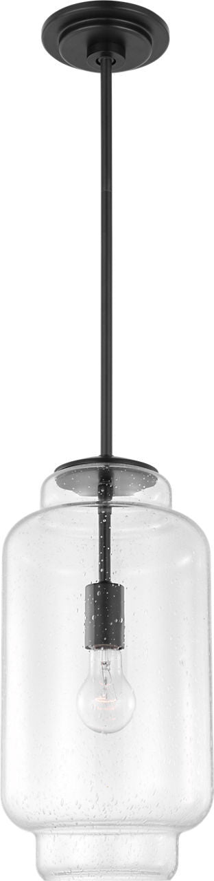 Visual Comfort Studio Canada - One Light Pendant - Nodier - Aged Iron | Aged Iron- Union Lighting Luminaires Decor