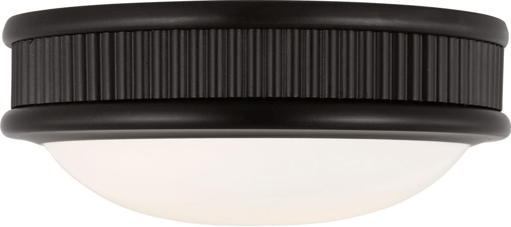 Visual Comfort Studio Canada - LED Flush Mount - Ritz - Aged Iron | Aged Iron- Union Lighting Luminaires Decor